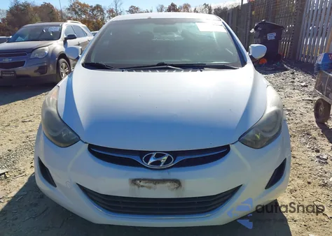 2013 Hyundai Elantra Gls из США, поврежденный, VIN 5NPDH4AE8DH355325
